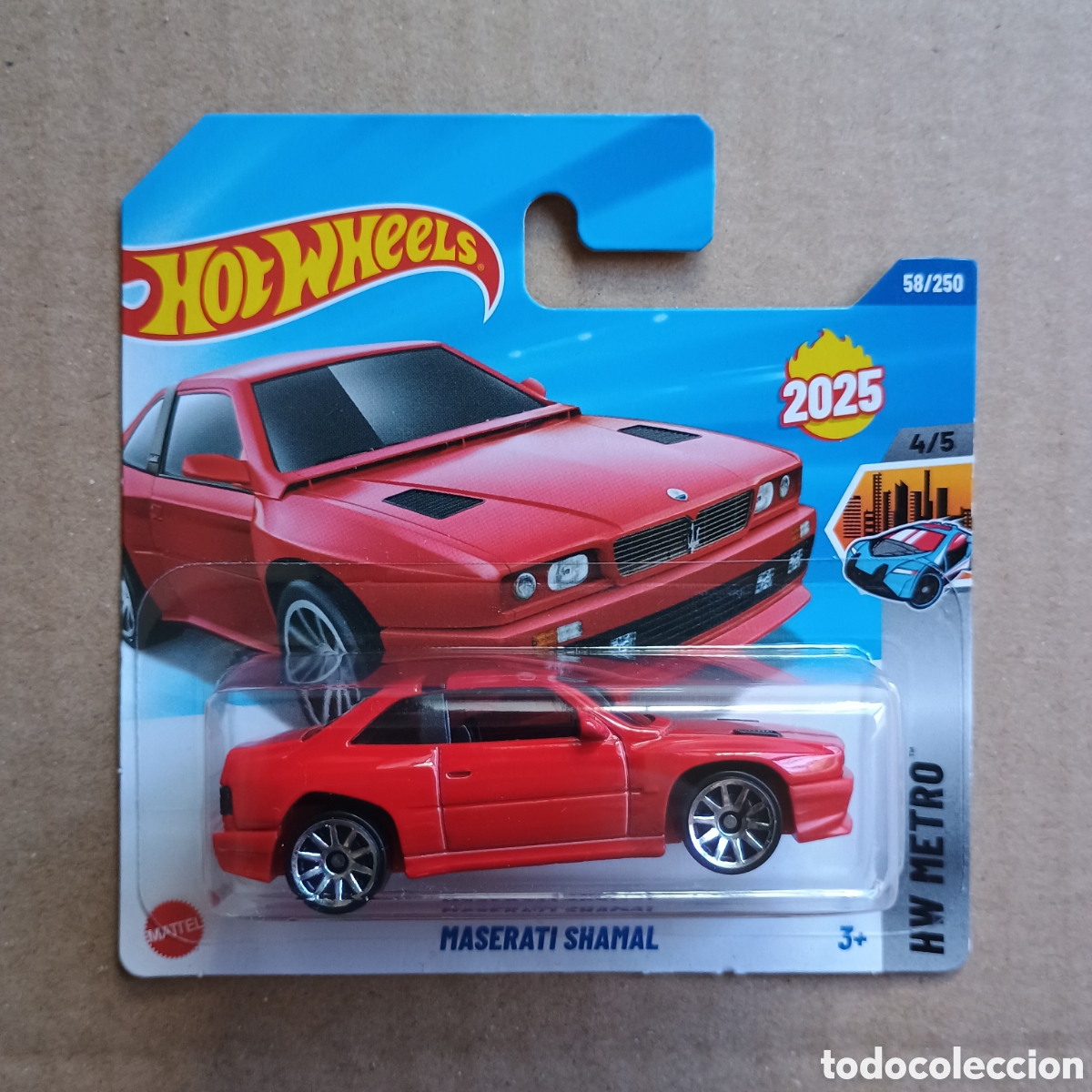 Coches a escala Hot Wheels: Hot Wheels Maserati Shamal