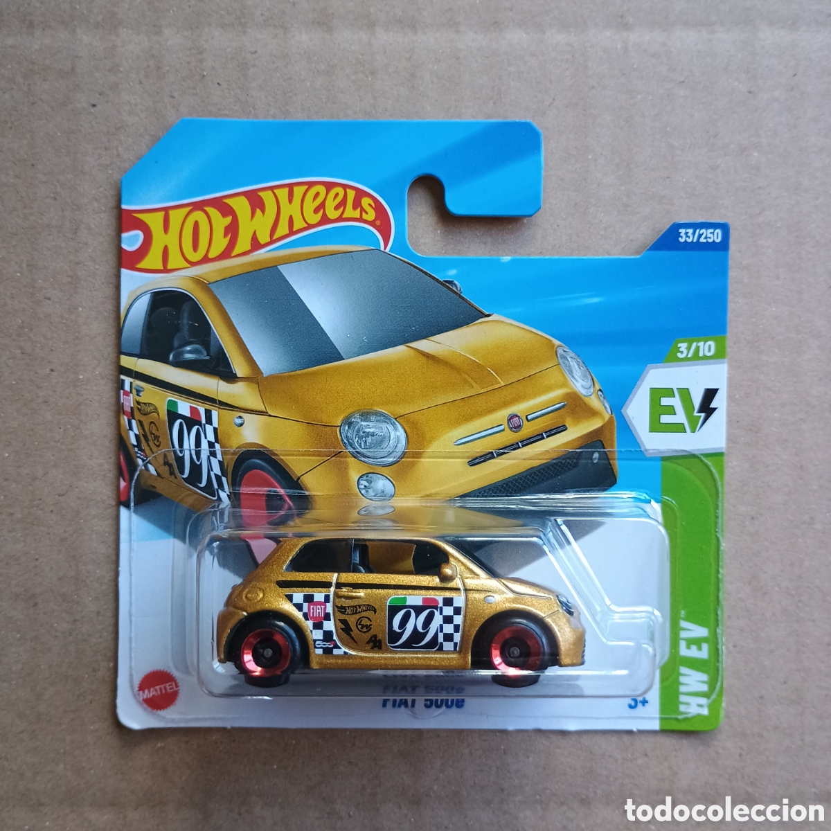 Coches a escala Hot Wheels: Hot Wheels Fiat 500e