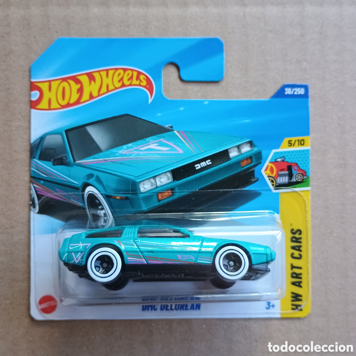 Coches a escala Hot Wheels: Hot Wheels DMC Delorean