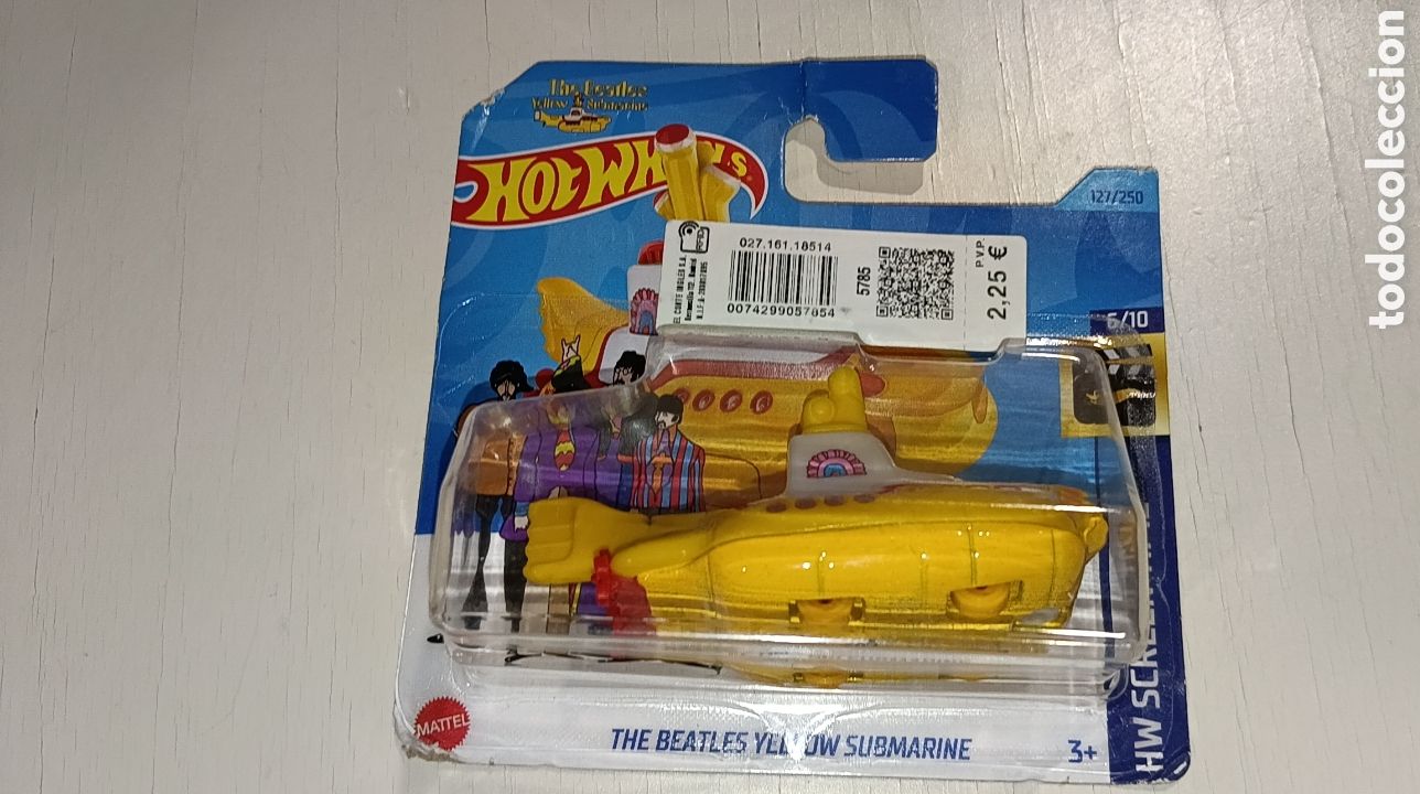 Coches a escala Hot Wheels: HOTWHEELS THE BEATLES YELLOW SUBMARINE