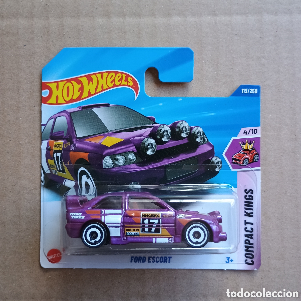 Coches a escala Hot Wheels: Hot Wheels Ford Escort