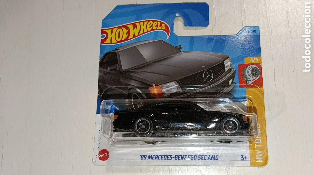 Coches a escala Hot Wheels: HOTWHEELS 89 MERCEDES 560