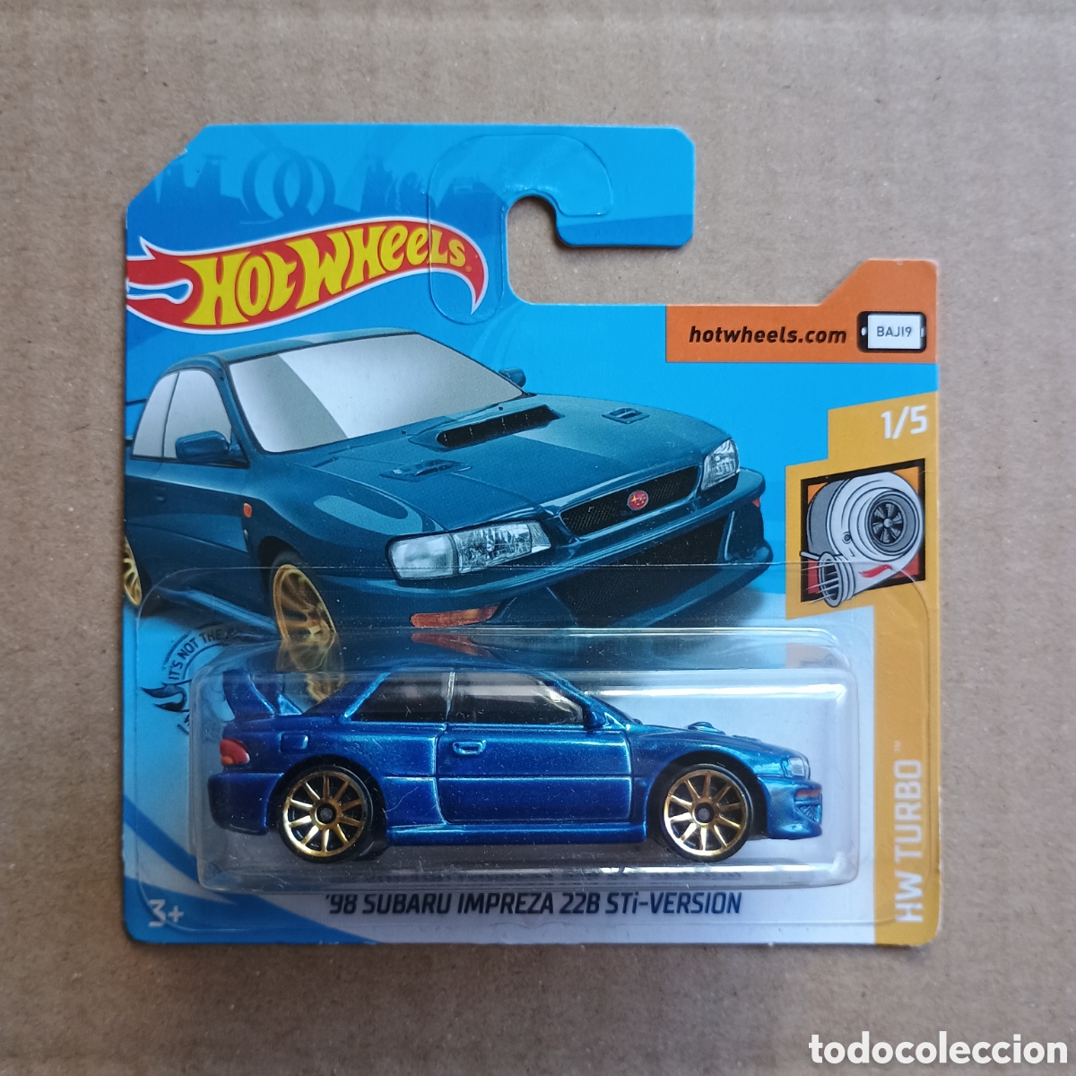 Coches a escala Hot Wheels: Hot Wheels '98 Subaru Impreza 22B STi