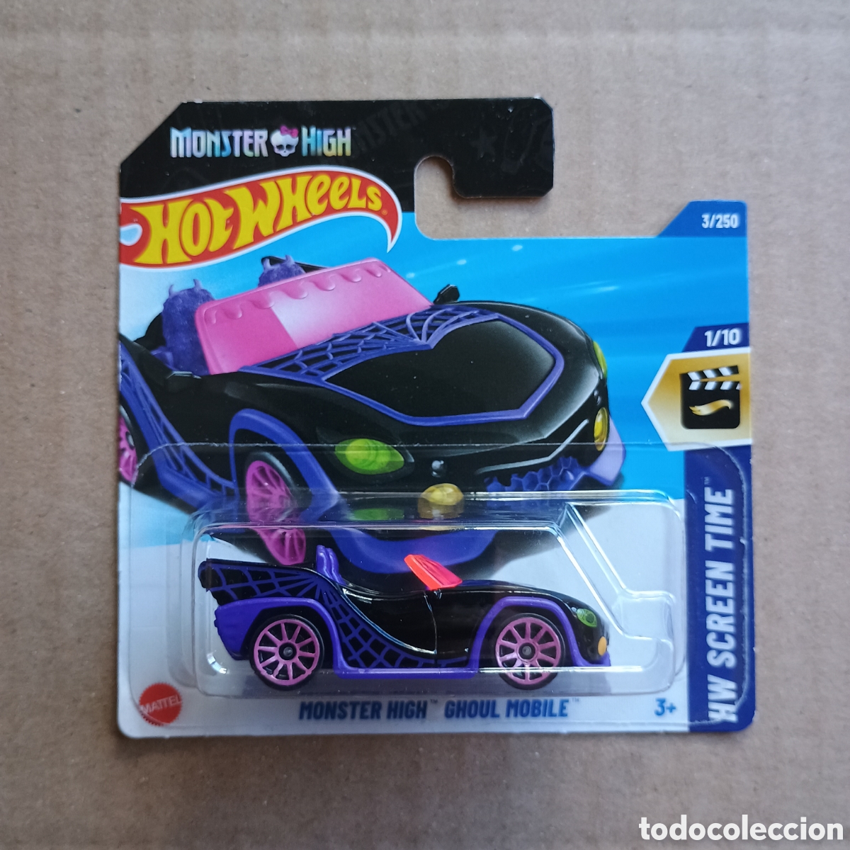 Coches a escala Hot Wheels: Hot Wheels Monster High Ghoul Mobile