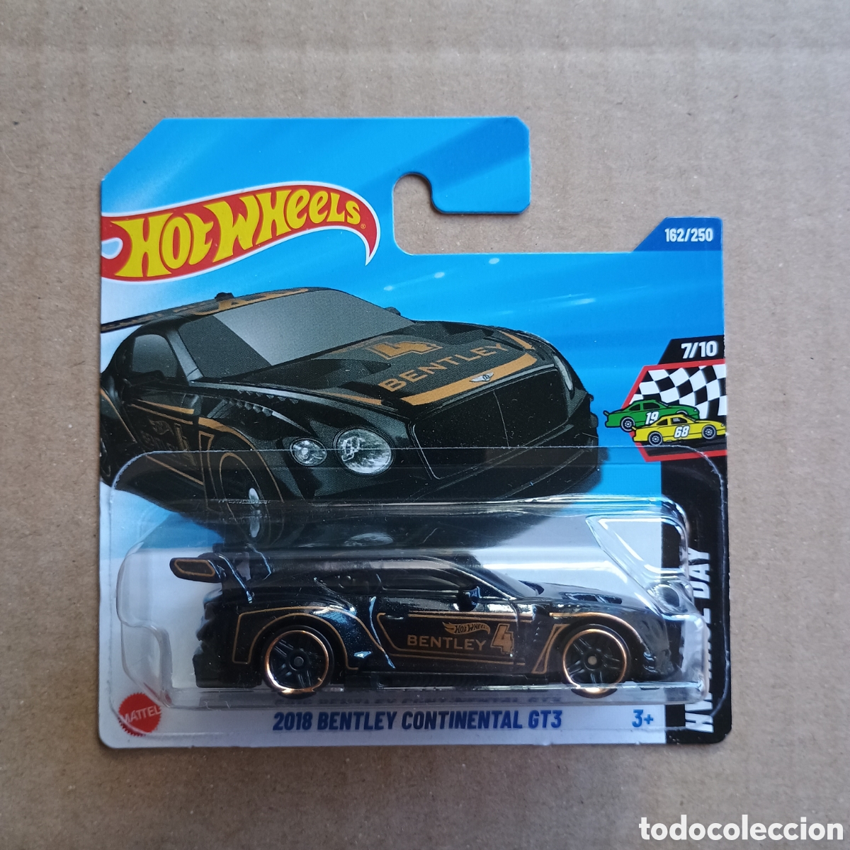 Coches a escala Hot Wheels: Hot Wheels 2018 Bentley Continental GT3
