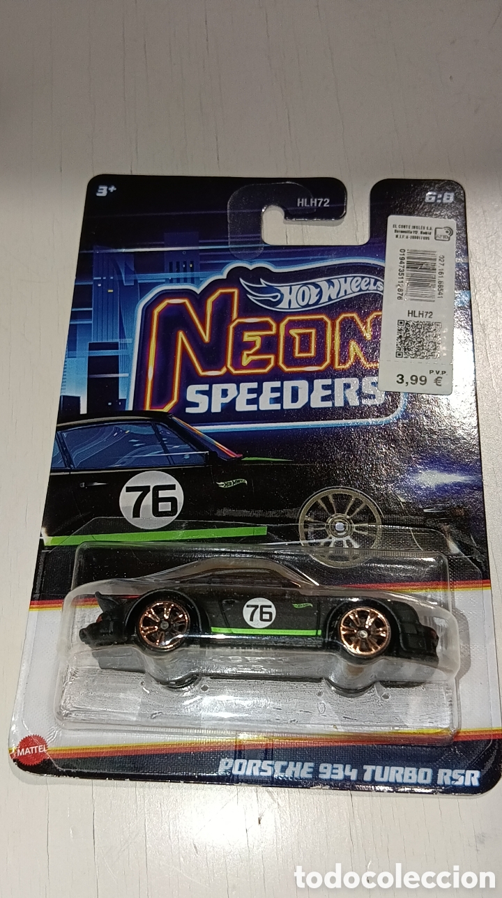 Coches a escala Hot Wheels: HOTWHEELS NEON SPEEDERS PORSCHE 934