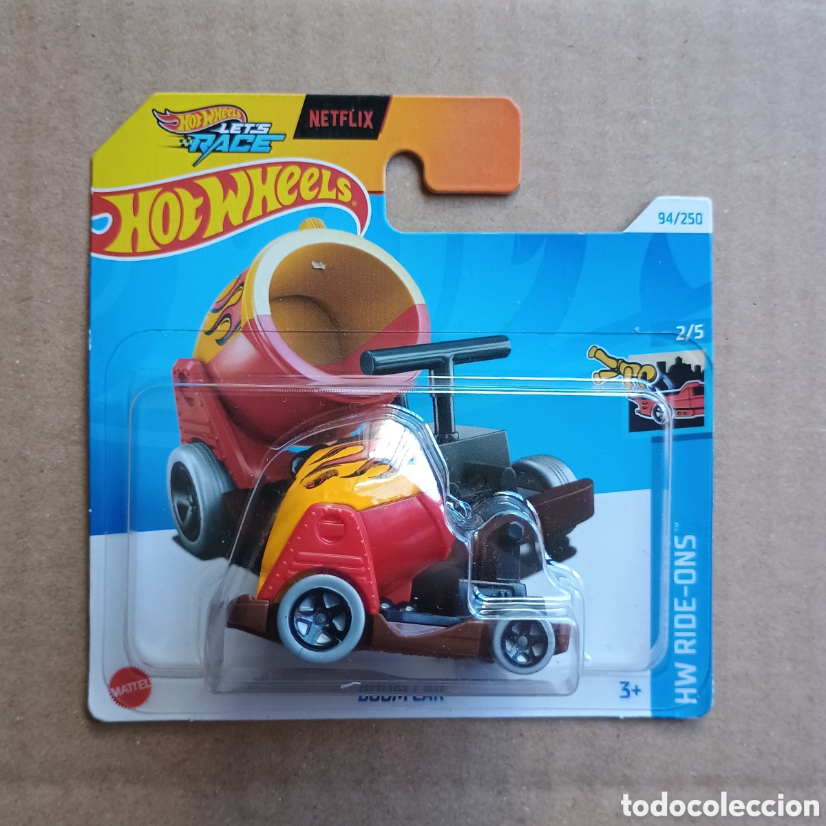 Coches a escala Hot Wheels: Hot Wheels Netflix Boom Car
