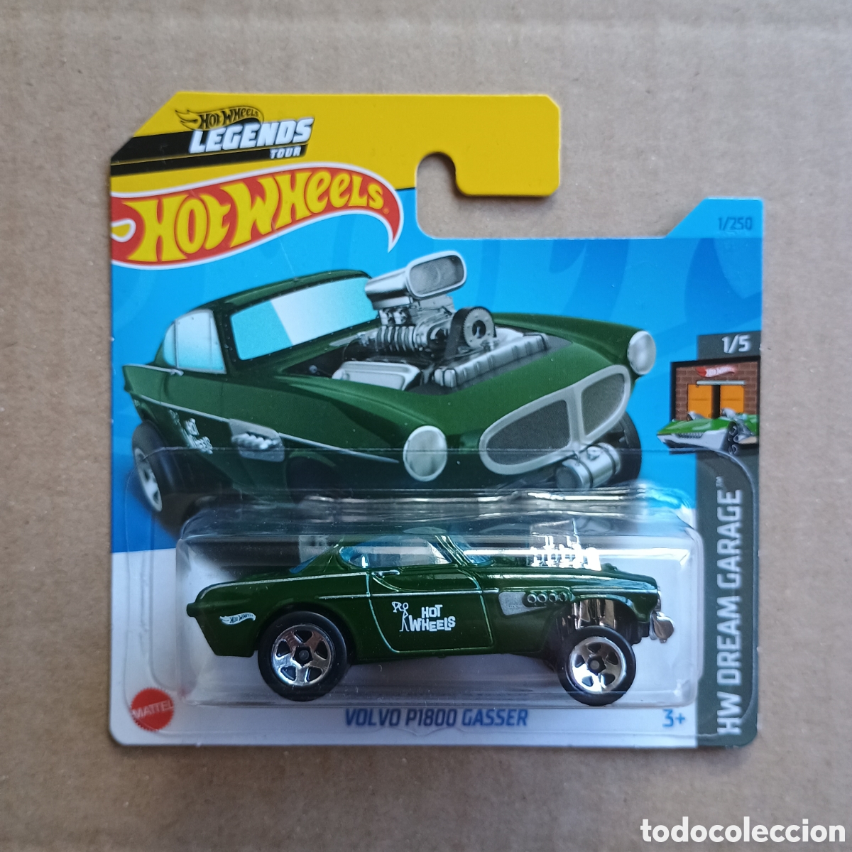 Coches a escala Hot Wheels: Hot Wheels Legends Tout Volvo P1800 Gasser