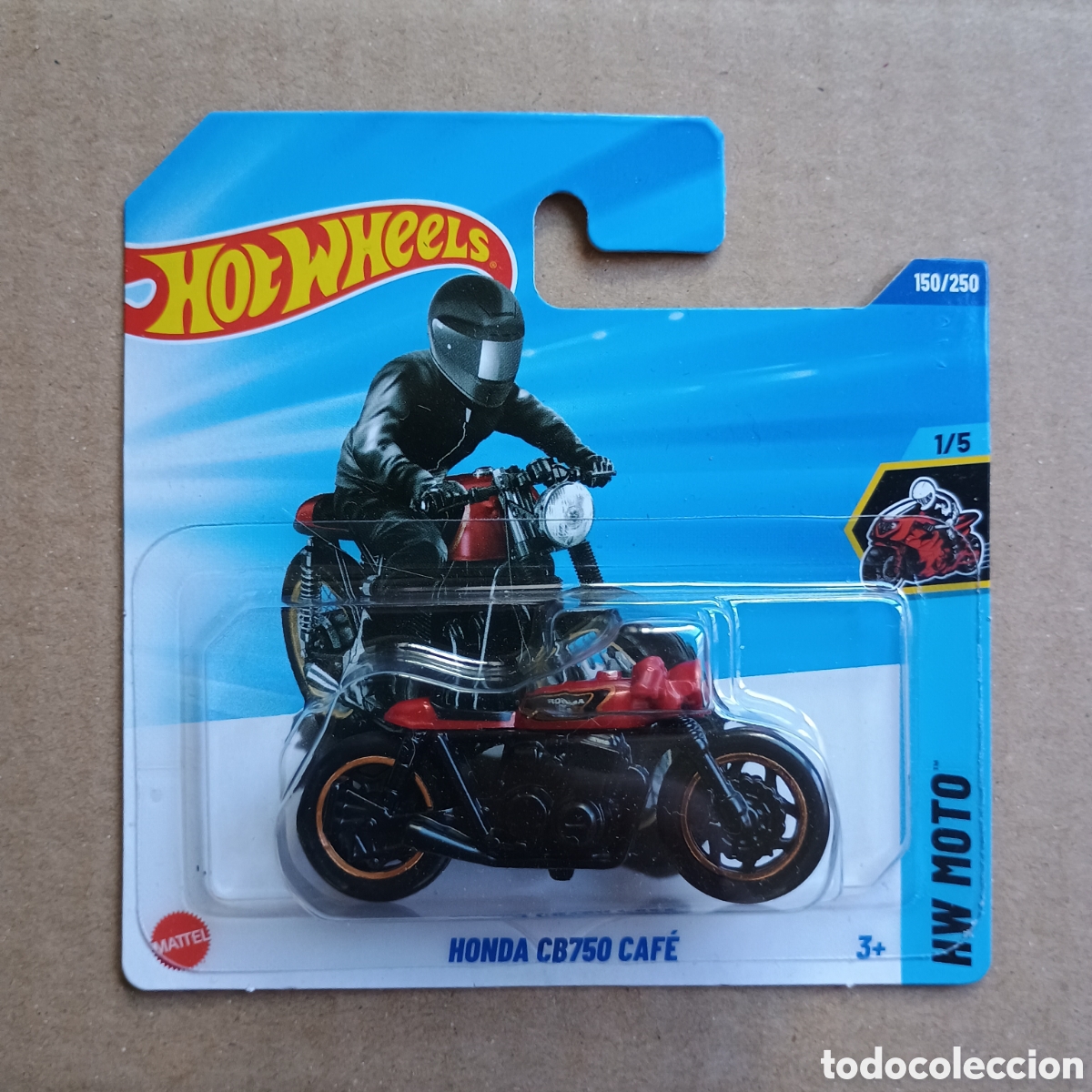 Coches a escala Hot Wheels: Hot Wheels Honda CB750 Caf&eacute;
