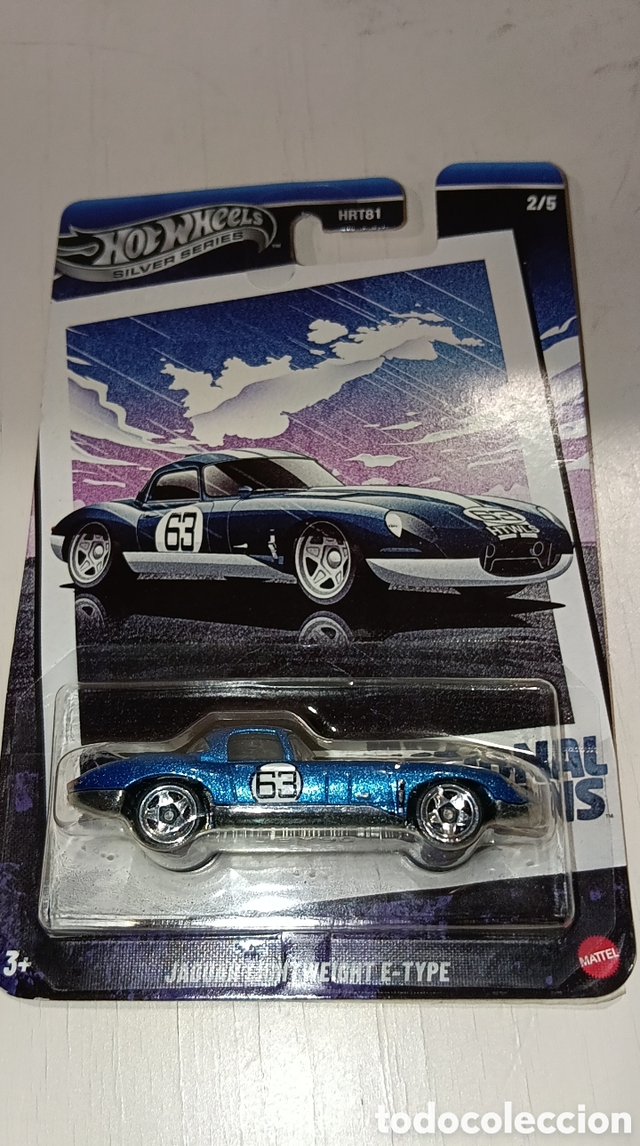 Coches a escala Hot Wheels: HOTWHEELS SILVER SERIES JAGUAR