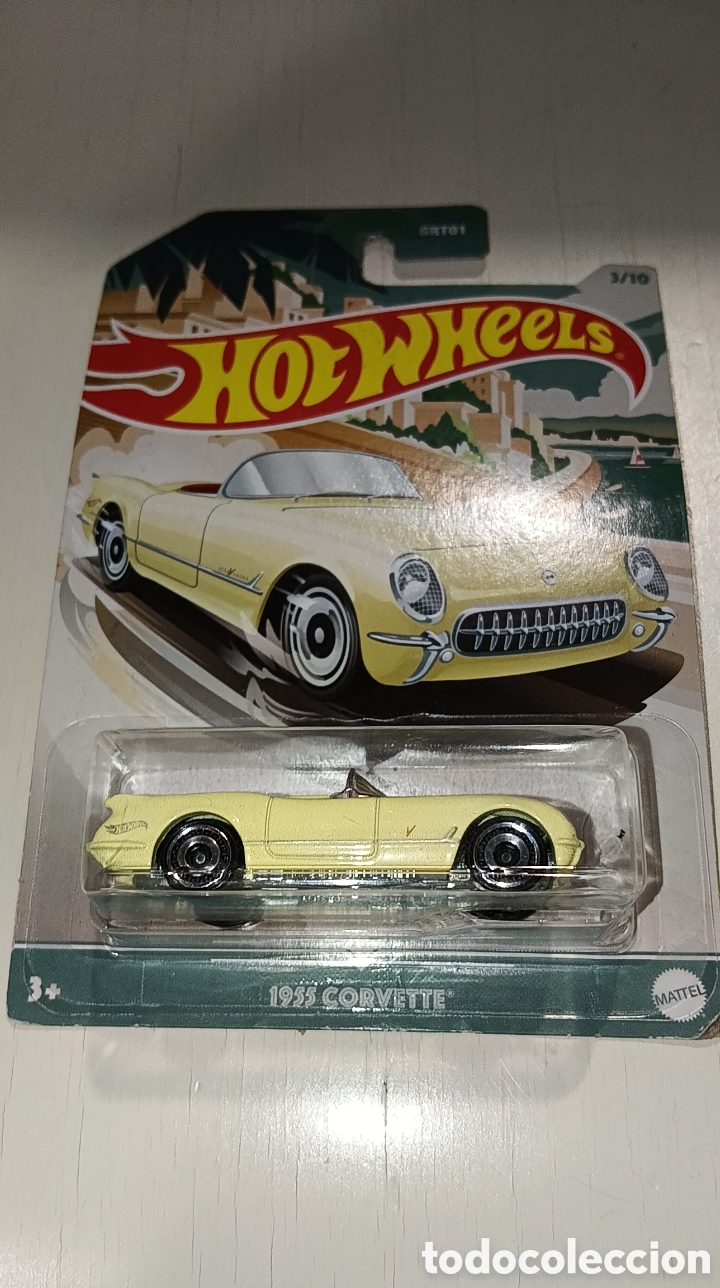 Coches a escala Hot Wheels: HOTWHEELS 1955 CORVETTE