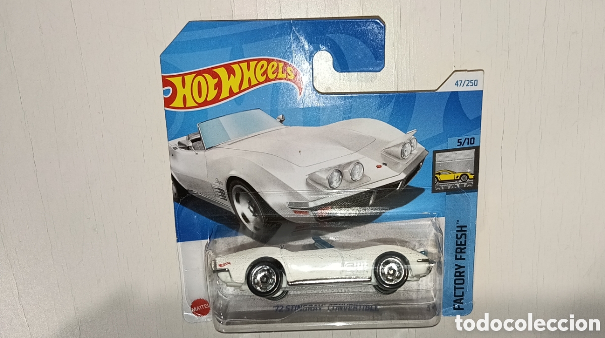 Coches a escala Hot Wheels: HOTWHEELS 72 STINGRAY CONVERTIBLE