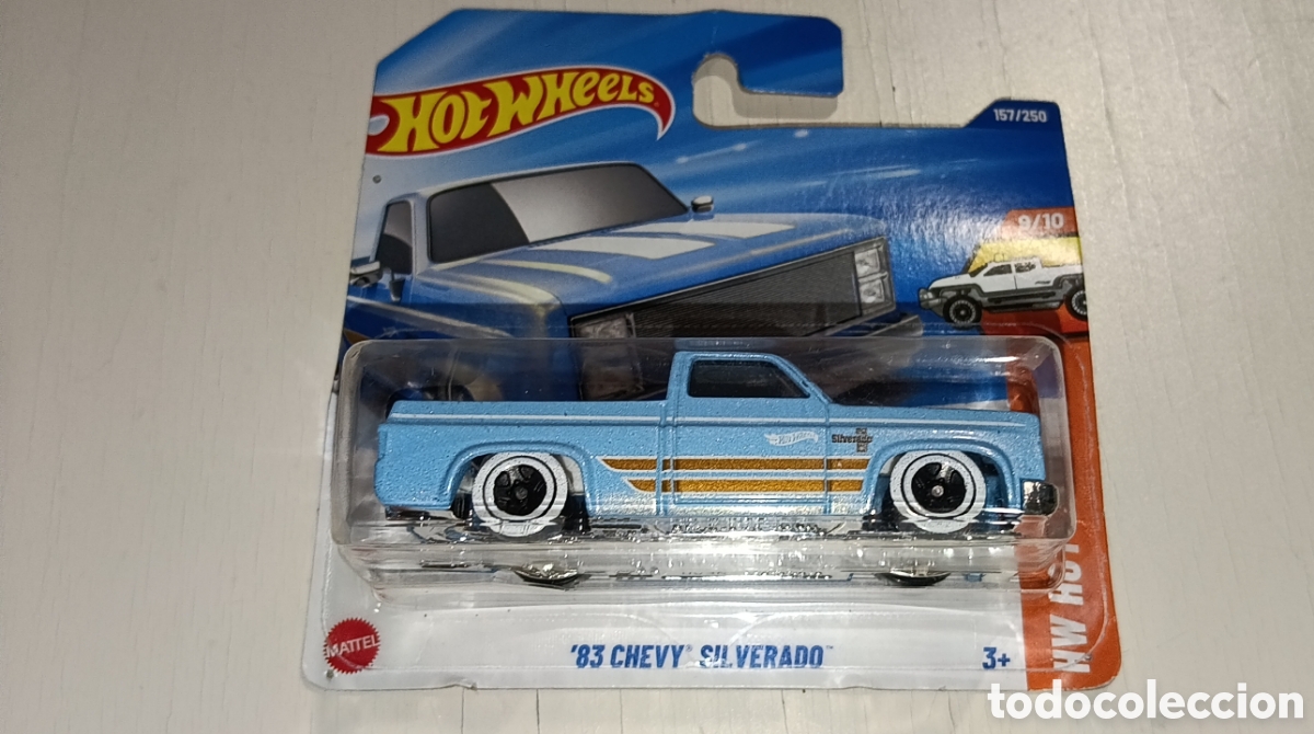 Coches a escala Hot Wheels: HOTWHEELS 83 CHEVY SILVERADO