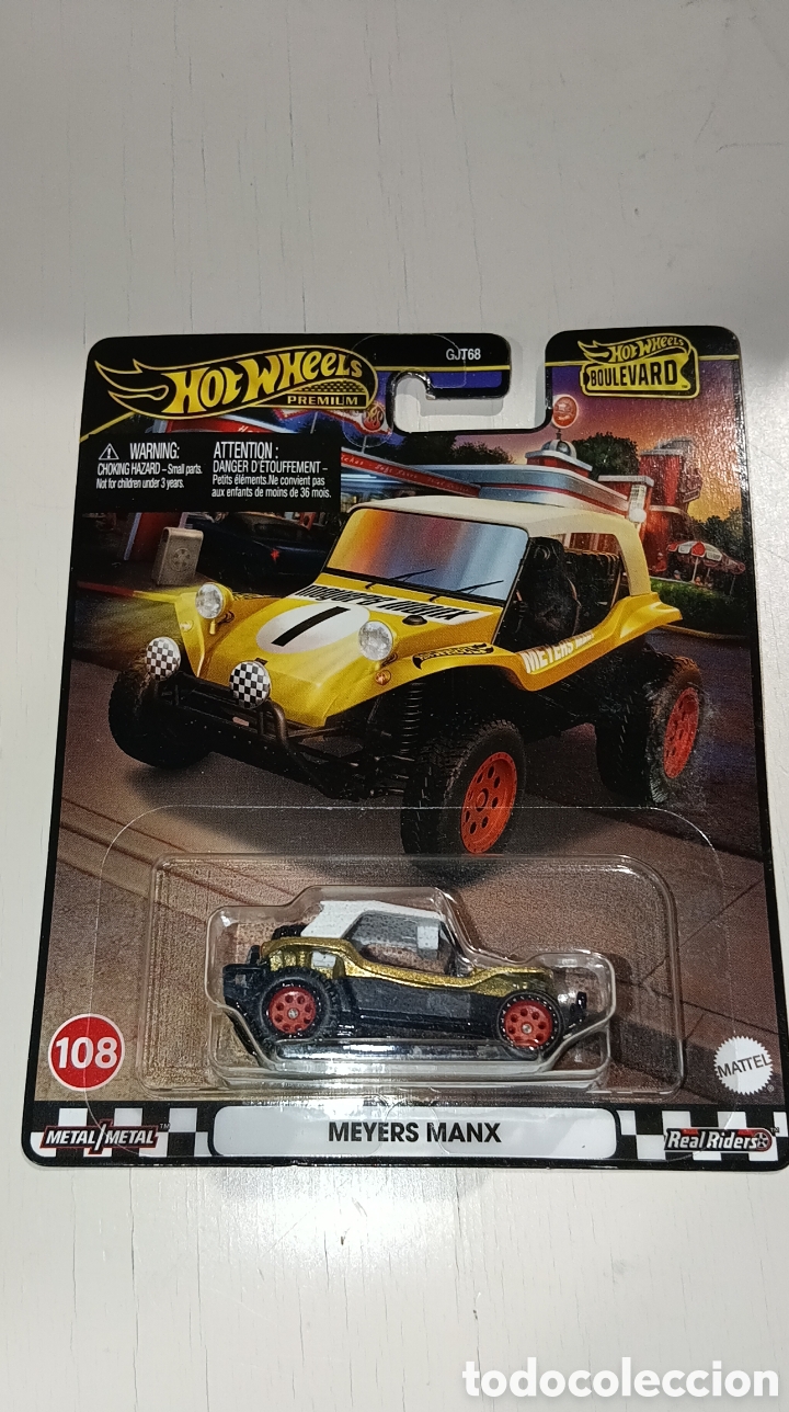 Coches a escala Hot Wheels: HOTWHEELS PREMIUM BOULEVARD MEYERS MANX