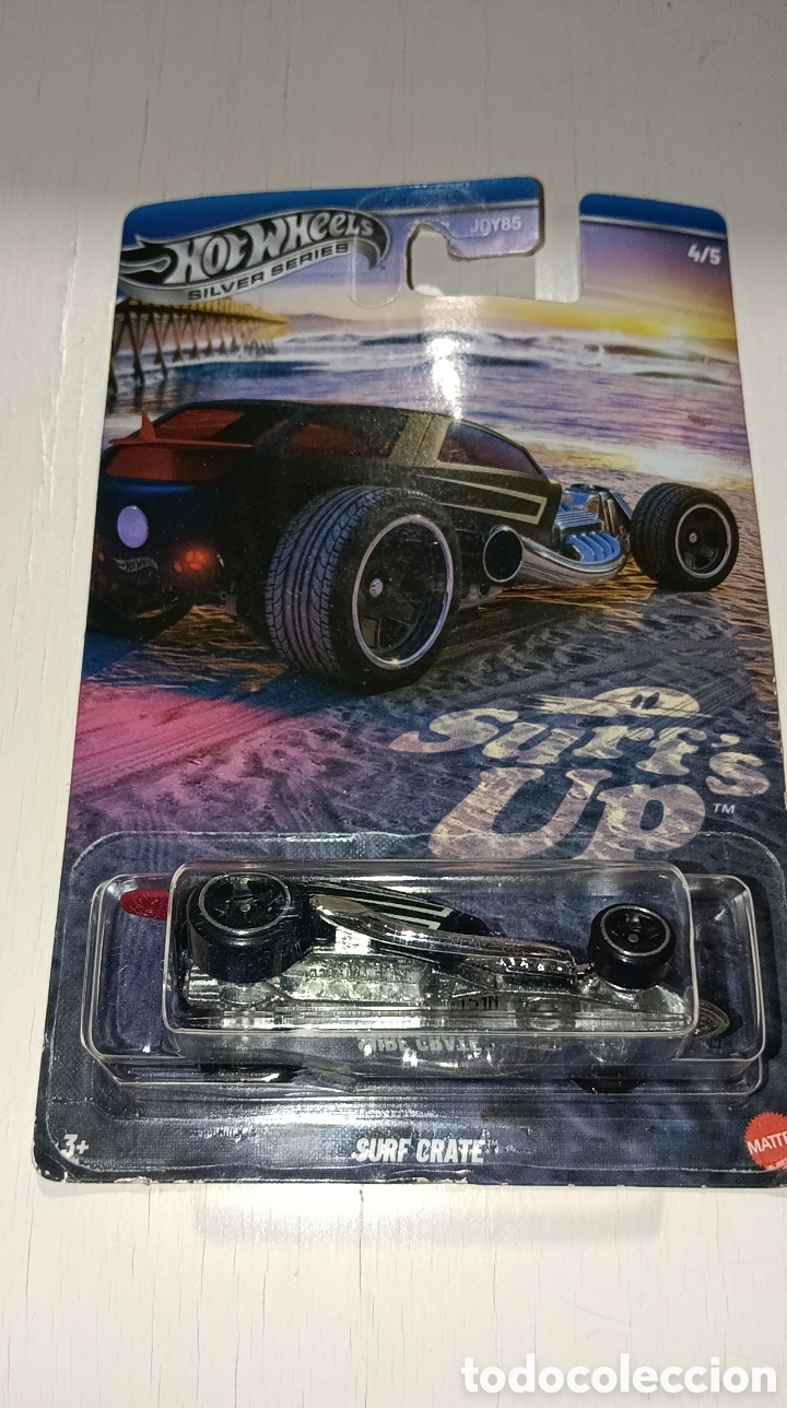 Coches a escala Hot Wheels: HOTWHEELS SILVER SERIES SURF CRATE