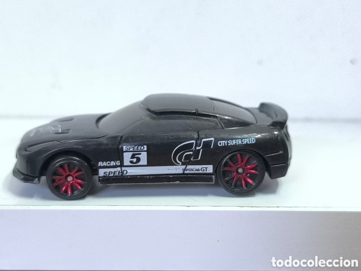Coches a escala Hot Wheels: Hot Wheels Gran Turismo Nissan GT-R, un modelo negro