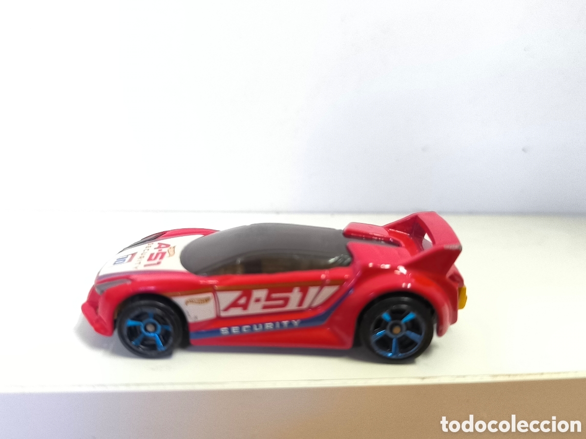 Coches a escala Hot Wheels: QUICK N&acute;SIK HOT WHEELS MATTEL MYSTERY MODELS 2012N&ordm; 10 COCHE 1:64 CAR A-51 SECURITY MISTERY RED