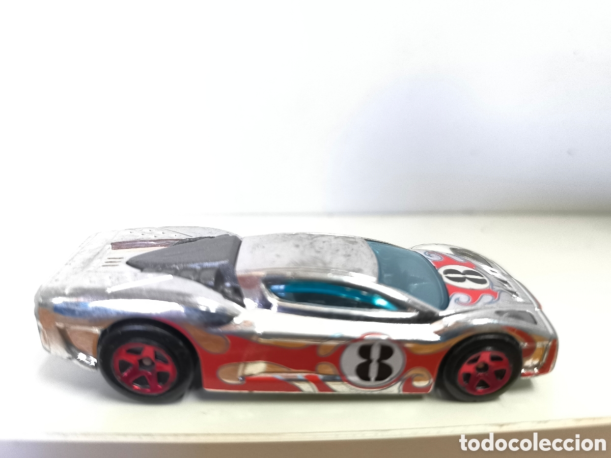 Coches a escala Hot Wheels: Hot Wheels Reverb 2009 chrome silver 8