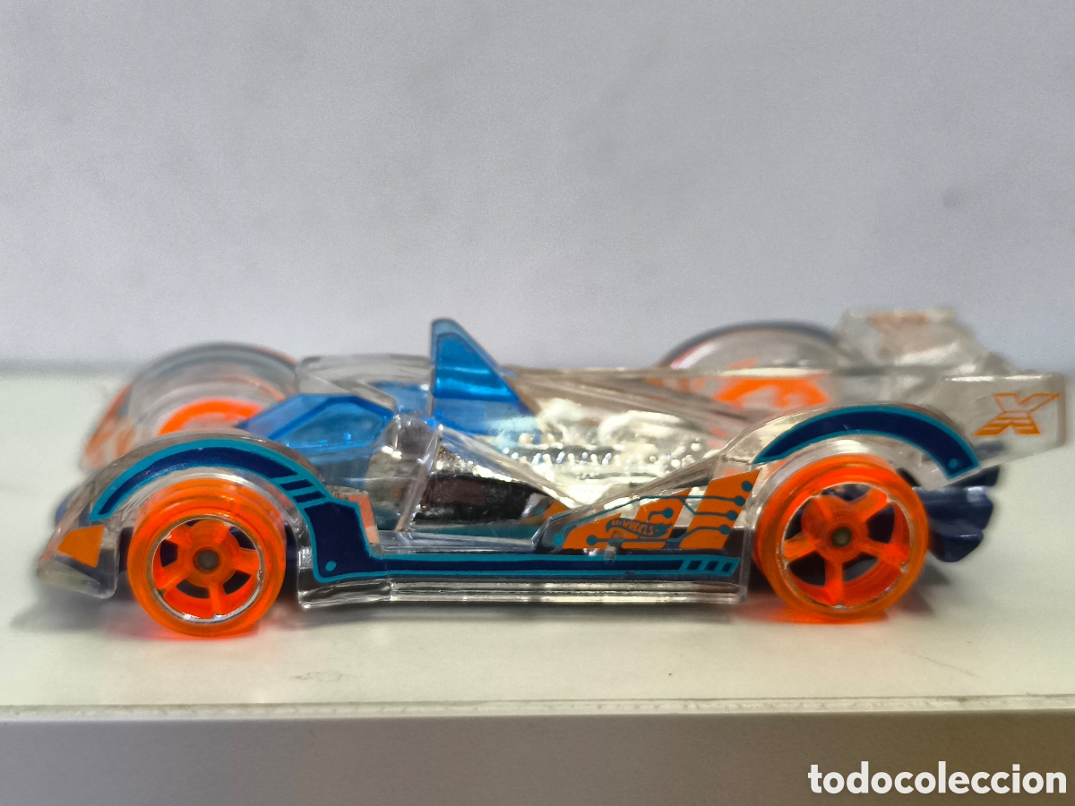 Coches a escala Hot Wheels: Vintage Collectible Hot Wheels Clear Hi Tech Missile Thailand 2013