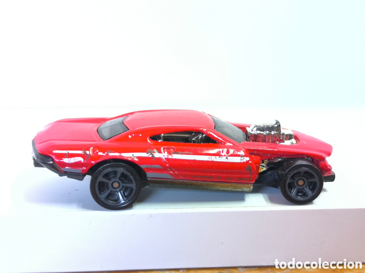 Coches a escala Hot Wheels: Red 2013 Hot Wheels Mattel Project Speeder Collectible Die Cast Car