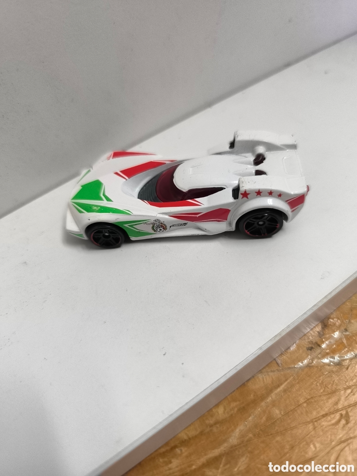 Coches a escala Hot Wheels: Hot Wheels 2009 Team Mexico Edition National Soccer Teams Scoopa Di Fuego