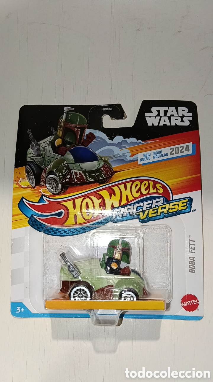 Coches a escala Hot Wheels: HOTWHEELS STAR WARS BOBA FETT