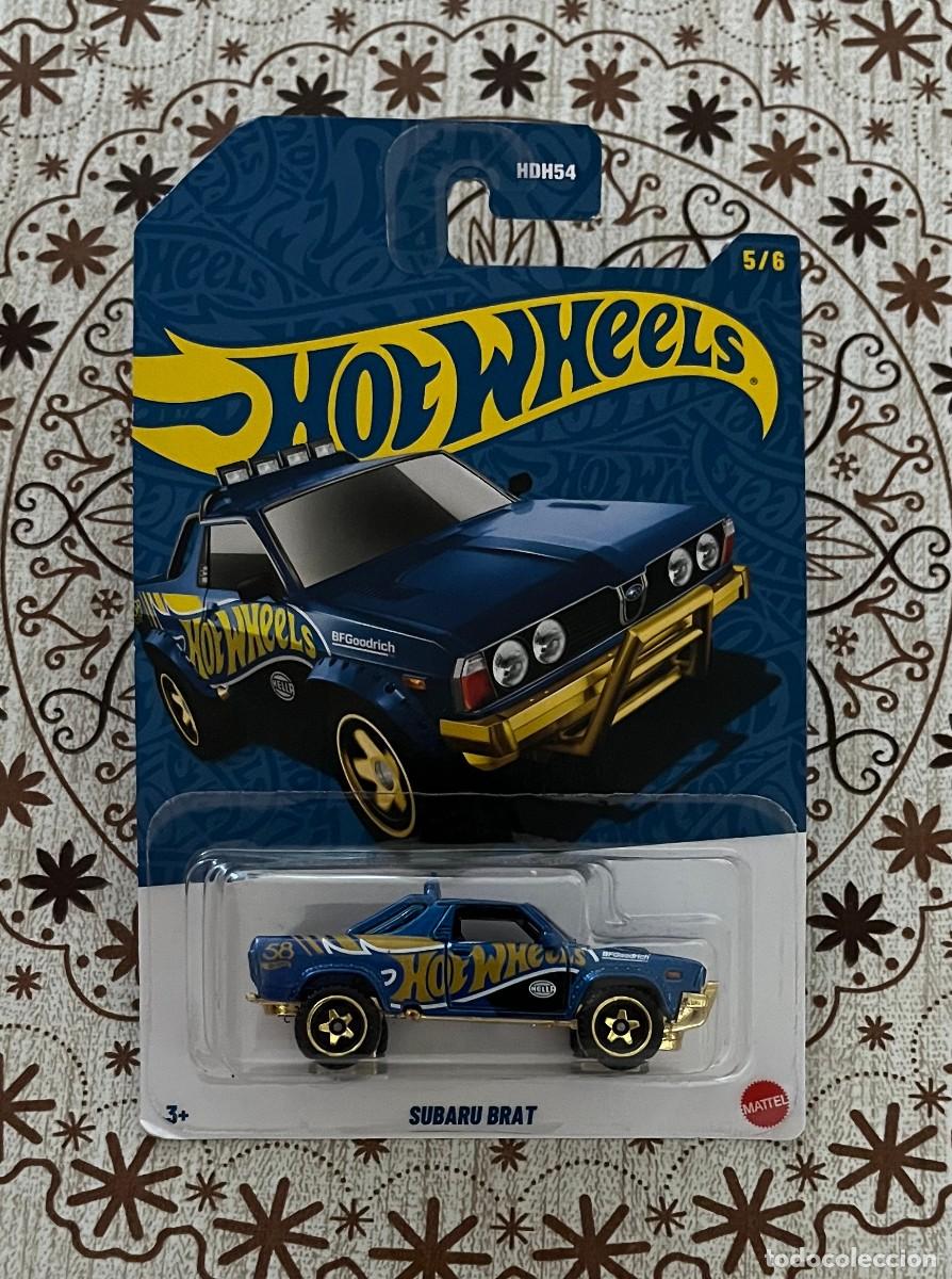 Coches a escala Hot Wheels: Subaru Brat 58 Aniversario 2026 5/6 Blue & Gold Hot Wheels