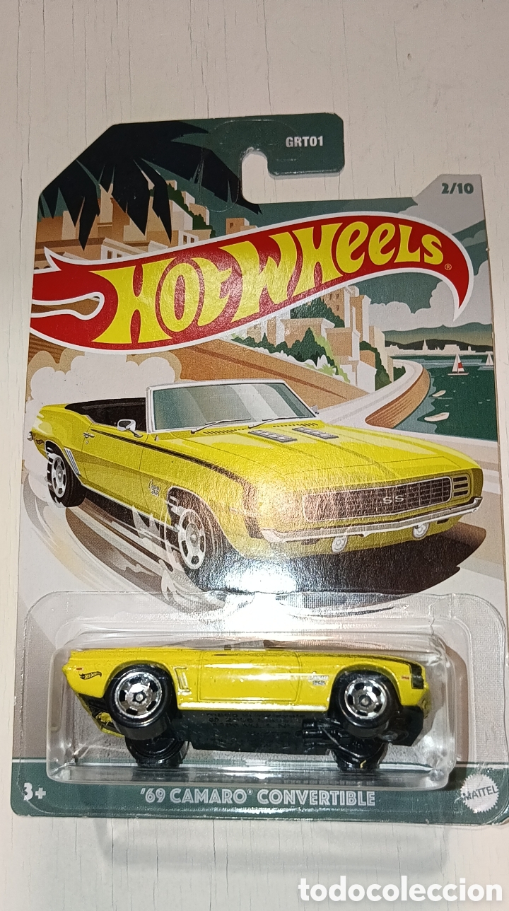 Coches a escala Hot Wheels: HOTWHEELS 69 CAMARO CONVERTIBLE