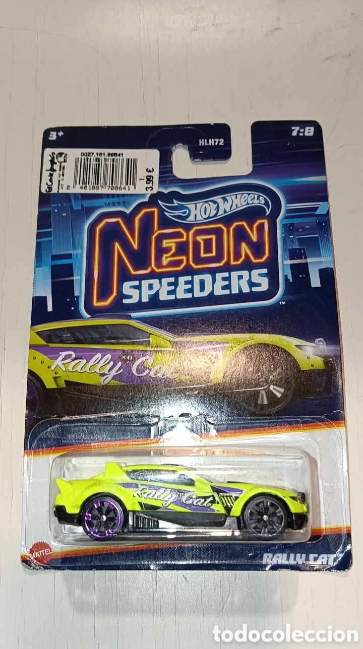 Coches a escala Hot Wheels: HOTWHEELS NEON SPEEDERS RALLY CAT
