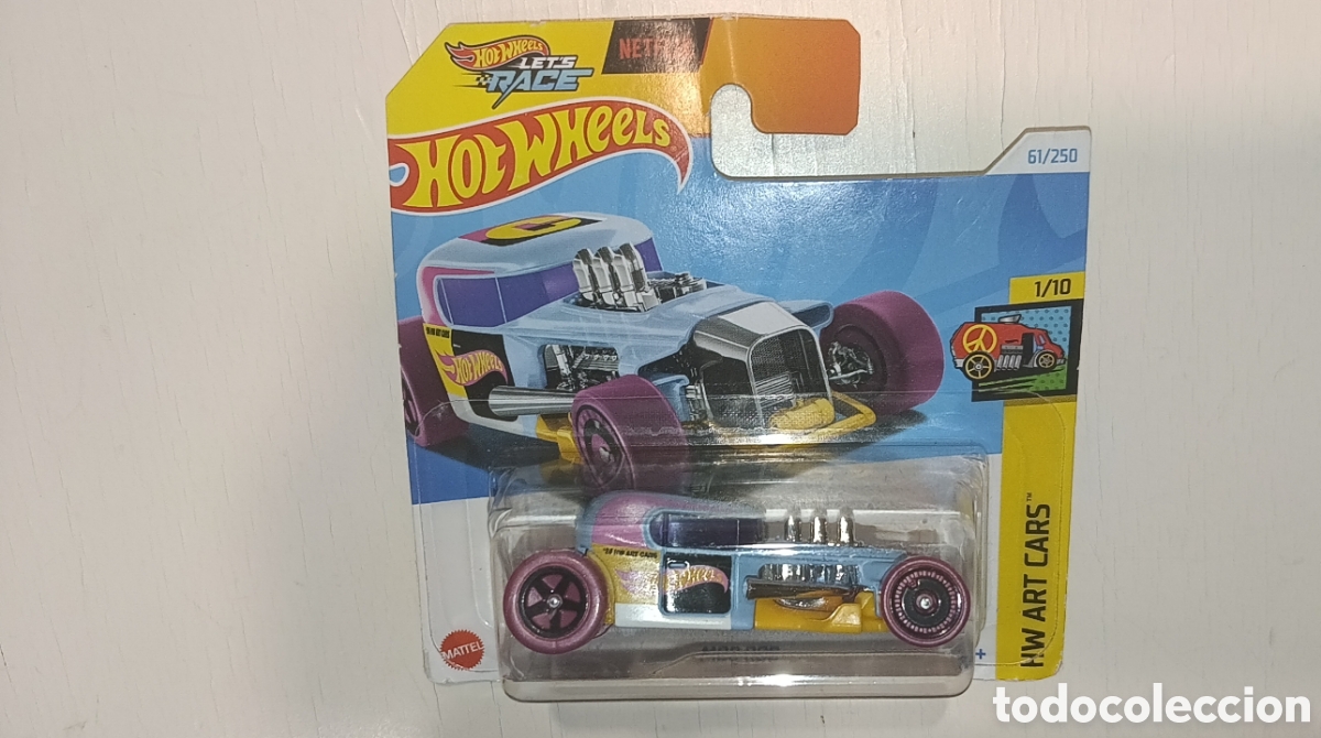 Coches a escala Hot Wheels: HOTWHEELS NETFLIX MOD ROD