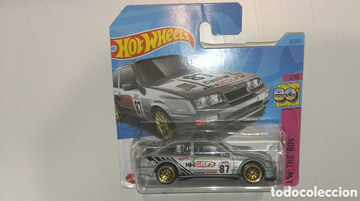 Coches a escala Hot Wheels: HOTWHEELS 87 FORD SIERRA COSWORTH