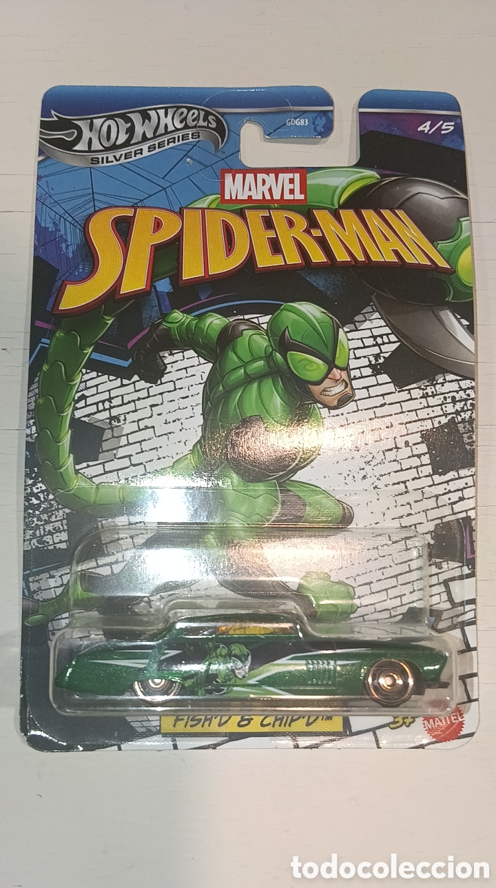 Coches a escala Hot Wheels: HOTWHEELS SILVER SERIES MARVEL SPIDERMAN