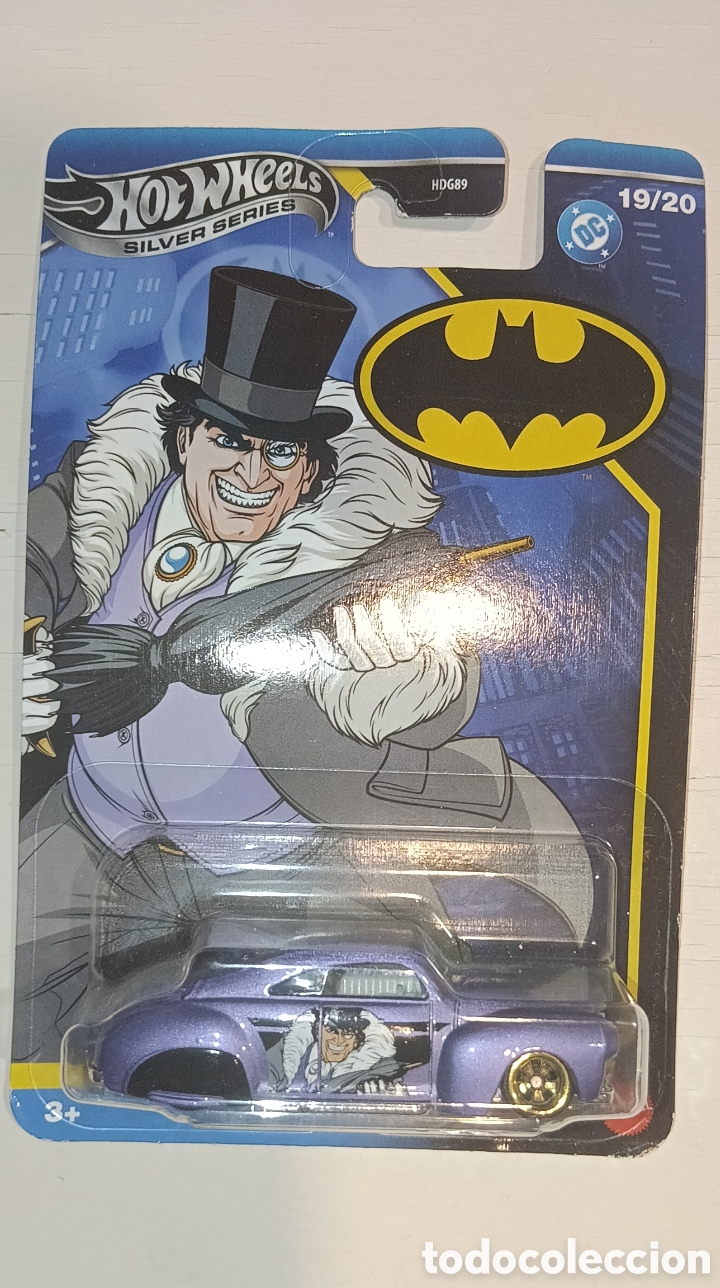 Coches a escala Hot Wheels: HOTWHEELS SILVER SERIES BATMAN