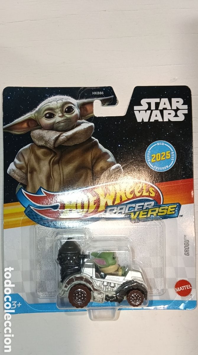 Coches a escala Hot Wheels: HOTWHEELS STAR WARS GROGU