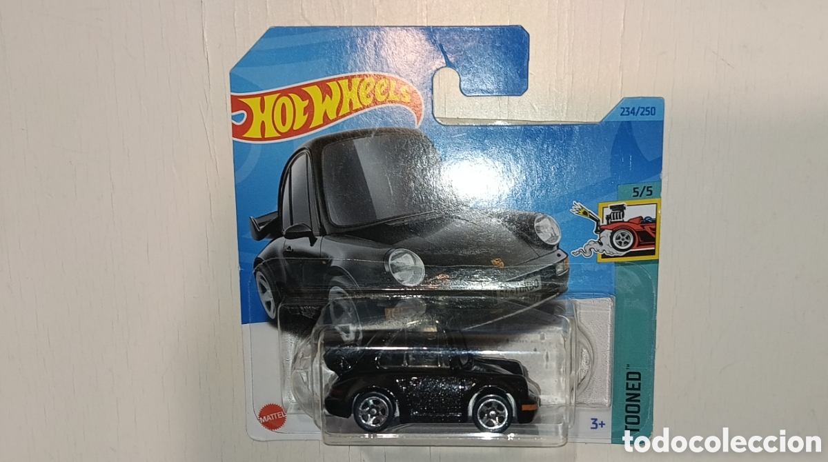 Coches a escala Hot Wheels: HOTWHEELS PORSCHE 911 TURBO TOONED