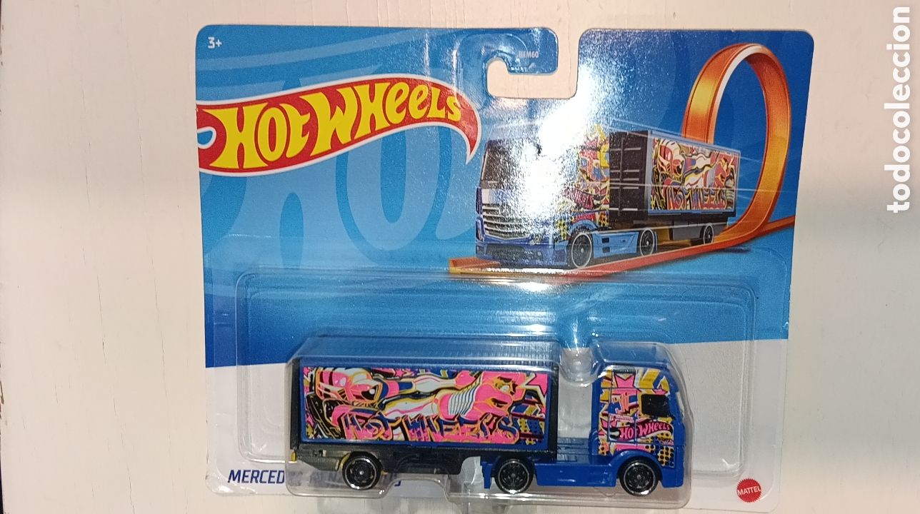 Coches a escala Hot Wheels: HOTWHEELS CAMI&Oacute;N MERCEDES ACTROS