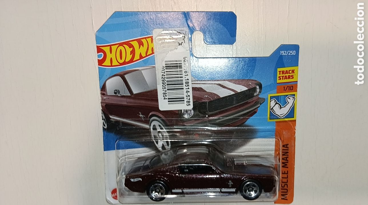 Coches a escala Hot Wheels: HOTWHEELS 65 MUSTANG FASTBACK