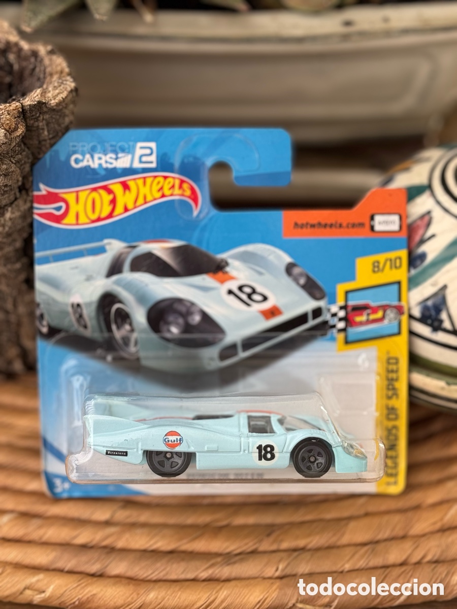 Coches a escala Hot Wheels: Hot Wheels Porsche 917 LH Gulf Legends of Speed