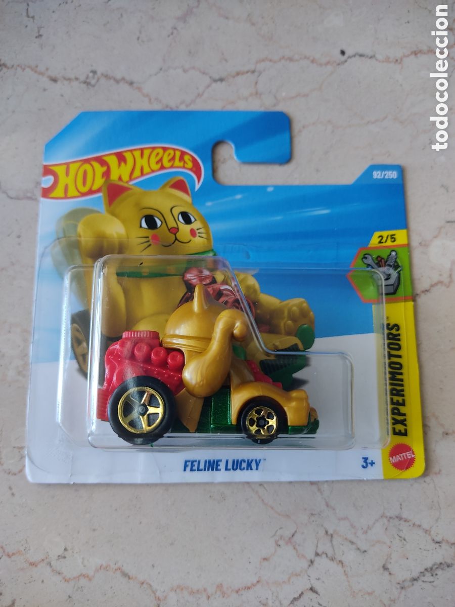 Coches a escala Hot Wheels: HOT WHEELS FELINE LUCKY 92/250
