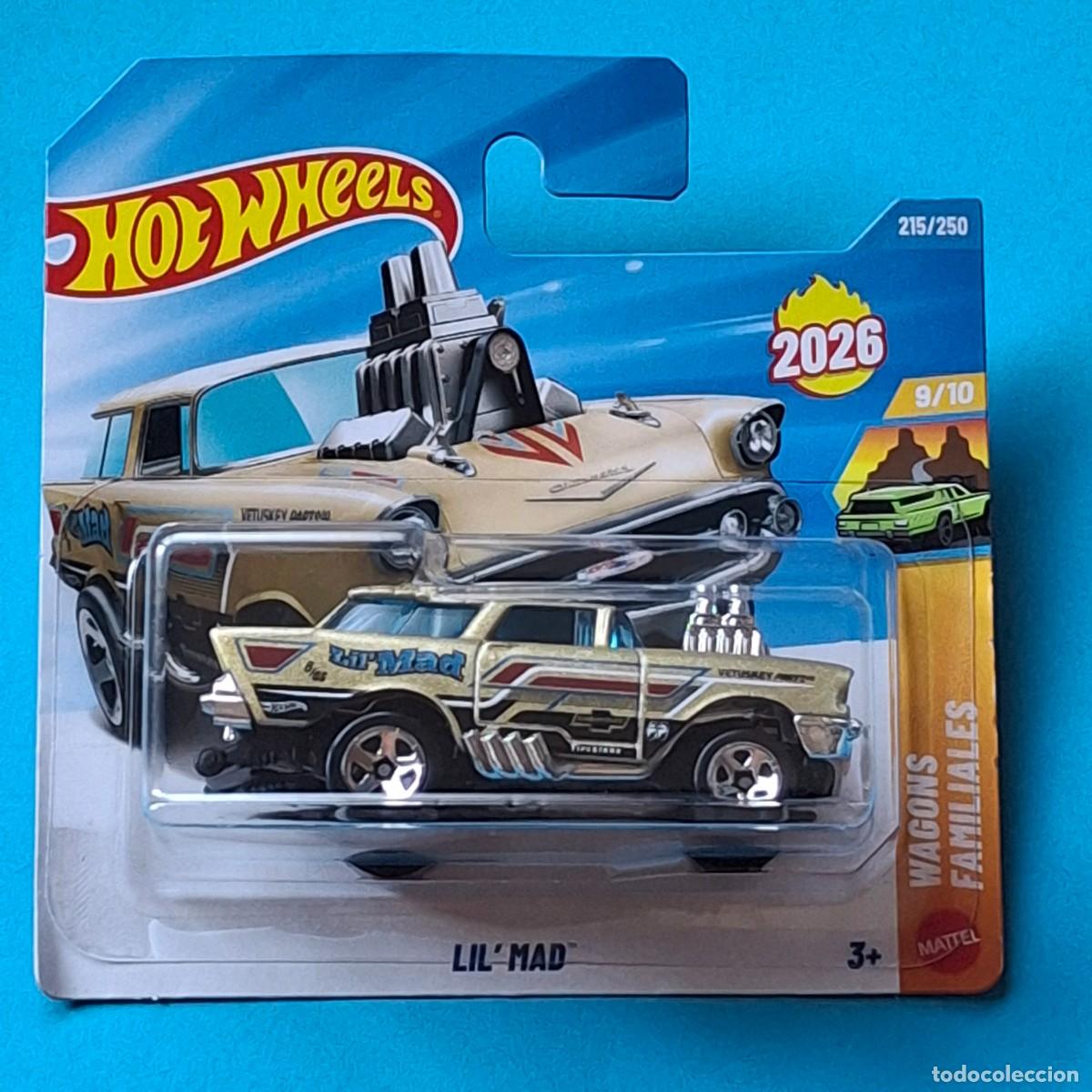 Coches a escala Hot Wheels: HOT WHEELS 2026 215/250 - LIL&acute;MAD - NUEVO EN BLISTER - ESCALA 1/64