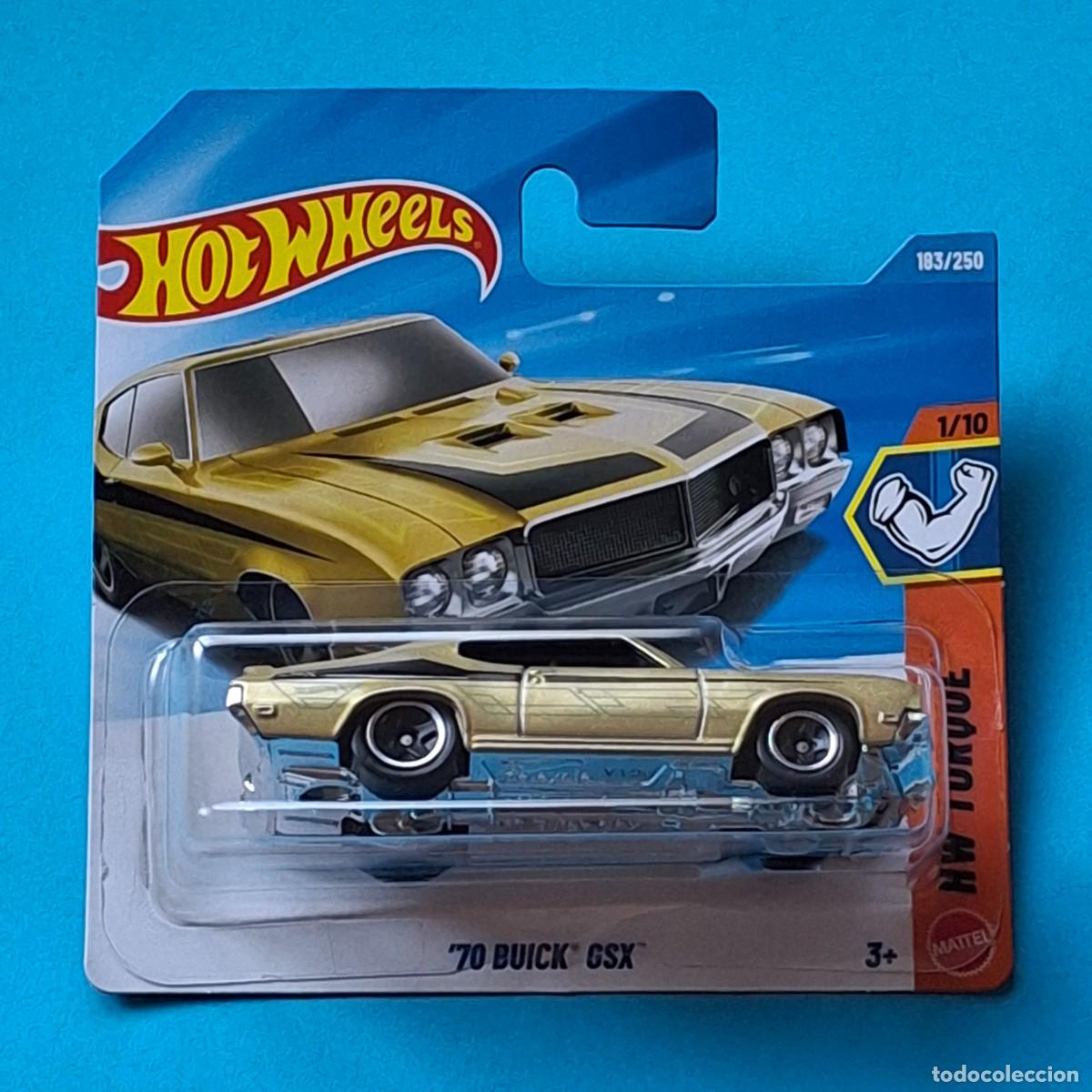 Coches a escala Hot Wheels: HOT WHEELS 2026 183/250 - &acute;70 BUICK GSX - NUEVO EN BLISTER - ESCALA 1/64