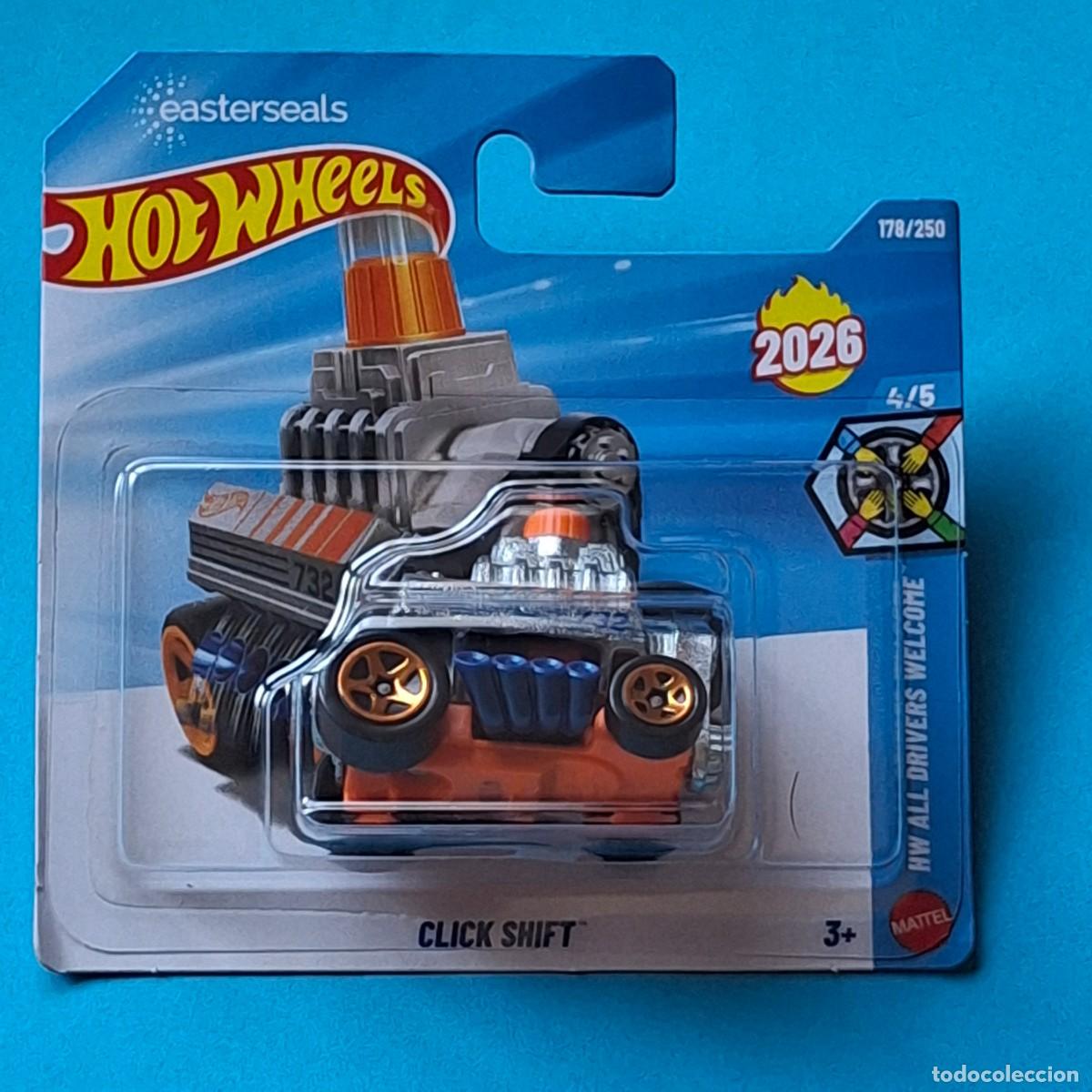 Coches a escala Hot Wheels: HOT WHEELS 2026 178/250 - CLICK SHIFT - NUEVO EN BLISTER - ESCALA 1/64