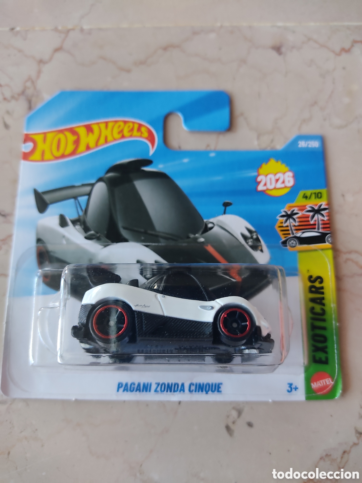 Coches a escala Hot Wheels: HOT WHEELS Pagani Zonda Cinque TOONED