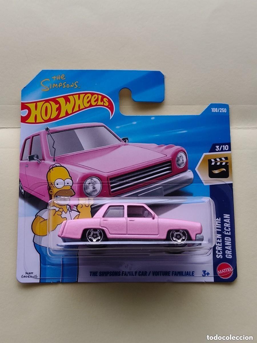 Coches a escala Hot Wheels: HOT WHEELS 2026 108/250 - THE SIMPSONS FAMILY CAR - ESCALA 1/64 (2)