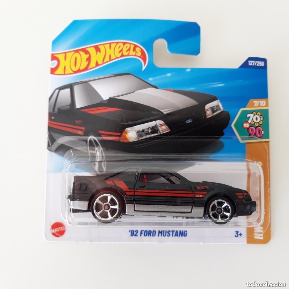 Voitures miniatures Hot Wheels: HOT WHEELS 2025 127/250 - &acute;92 FORD MUSTANG - NUEVO EN BLISTER - ESCALA 1/64