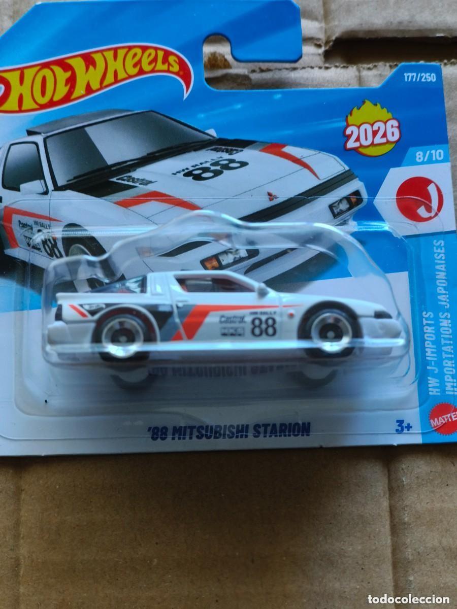 Coches a escala Hot Wheels: HOT WHEELS 2026 177/250 - &acute;88 MITSUBISHI STARION - ESCALA 1/64