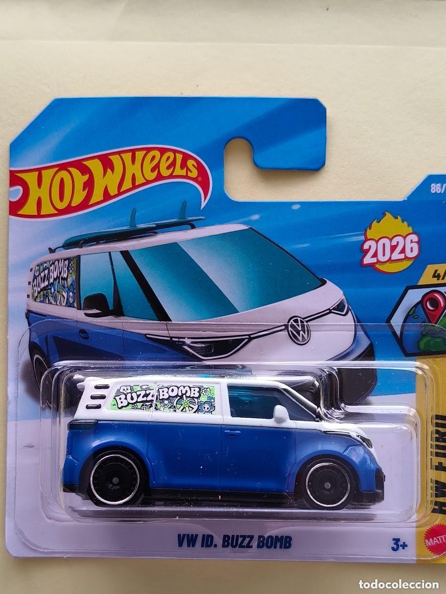 Auto in scala Hot Wheels: HOT WHEELS 2026 86/250 - VW ID. BUZZ BOMB VOLKSWAGEN - ESCALA 1/64