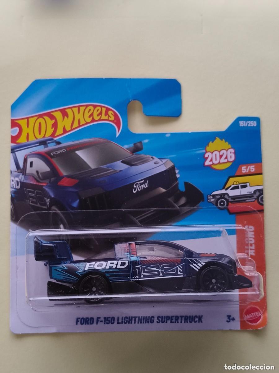 Voitures miniatures Hot Wheels: HOT WHEELS 2026 151/250 - FORD F-150 LIGHTNING SUPERTRUCK - ESCALA 1/64