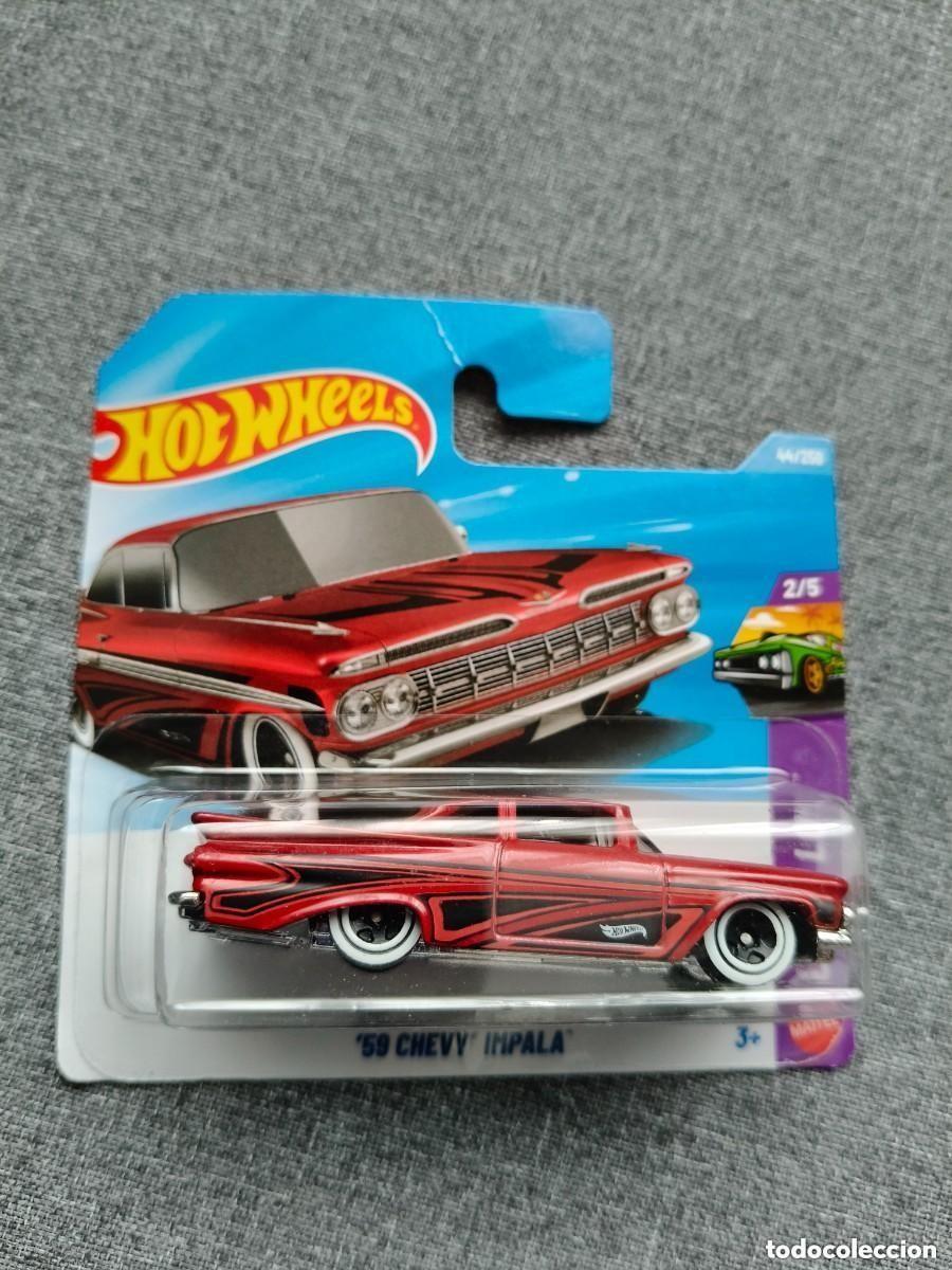 Model cars Hot Wheels: HOT WHEELS 2026 44/250 - &acute;59 CHEVY IMPALA - ESCALA 1/64