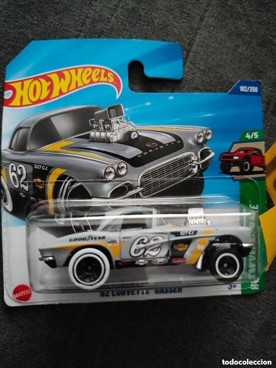 Modellautos Hot Wheels: HOT WHEELS 2025 182/250 - &acute;62 CORVETTE GASSER - ESCALA 1/64